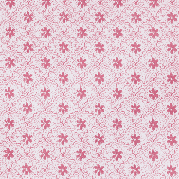 Daisy Scallops Wallpaper