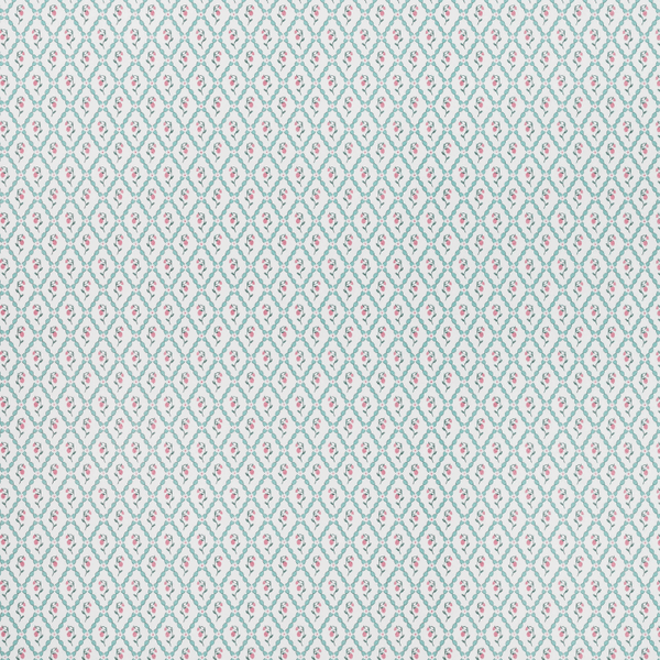 Wild Strawberry Trellis Wallpaper