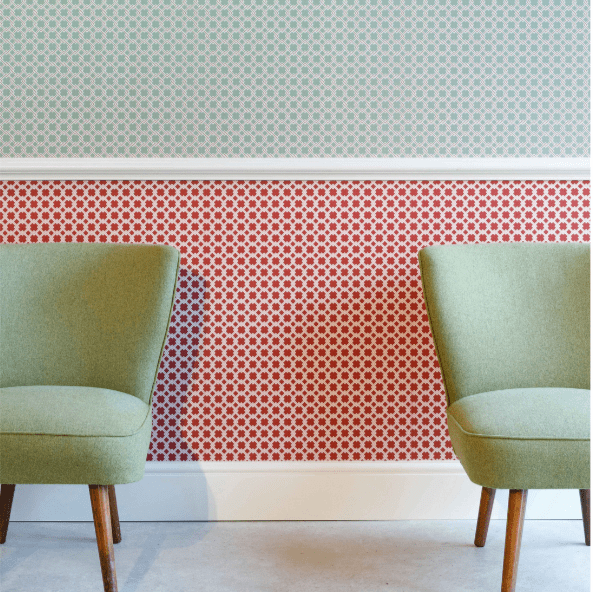 Lattice Cane Wallpaper