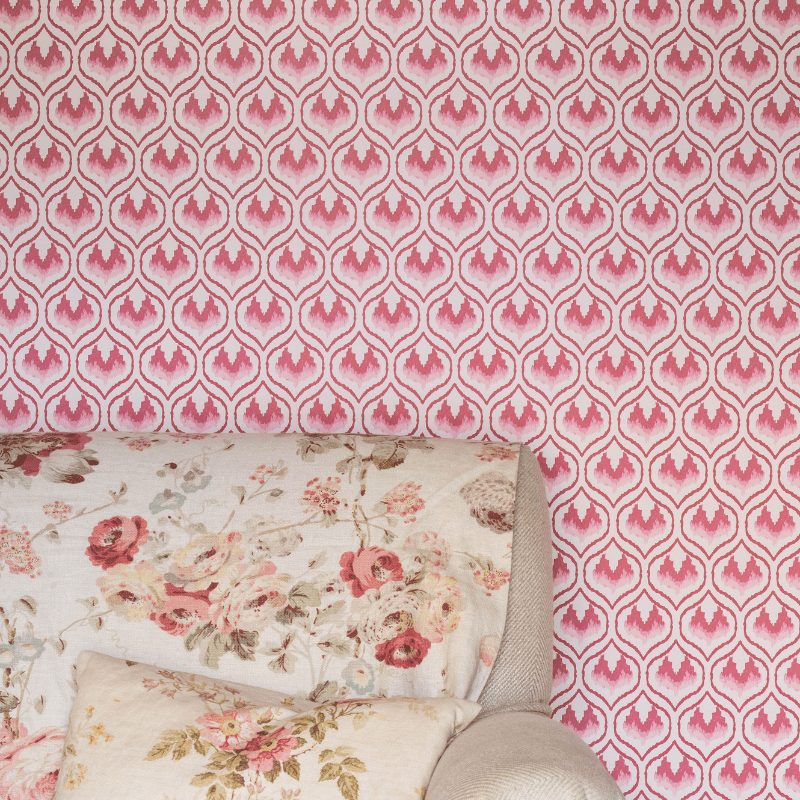 Ikat Heart Wallpaper