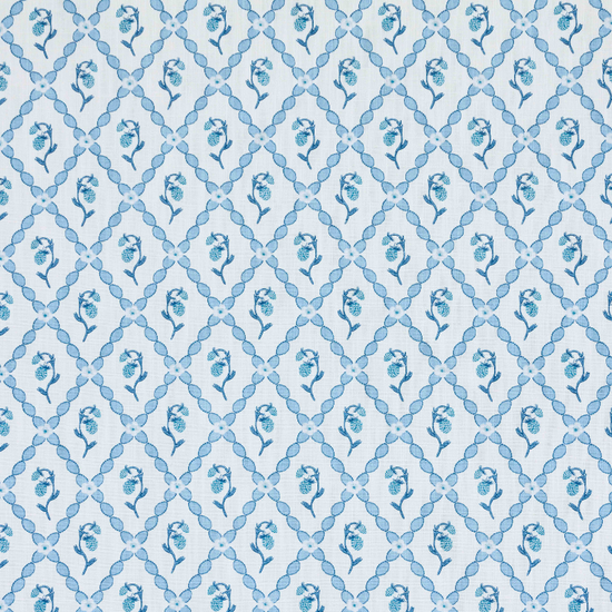 Wild Strawberry Trellis Fabric