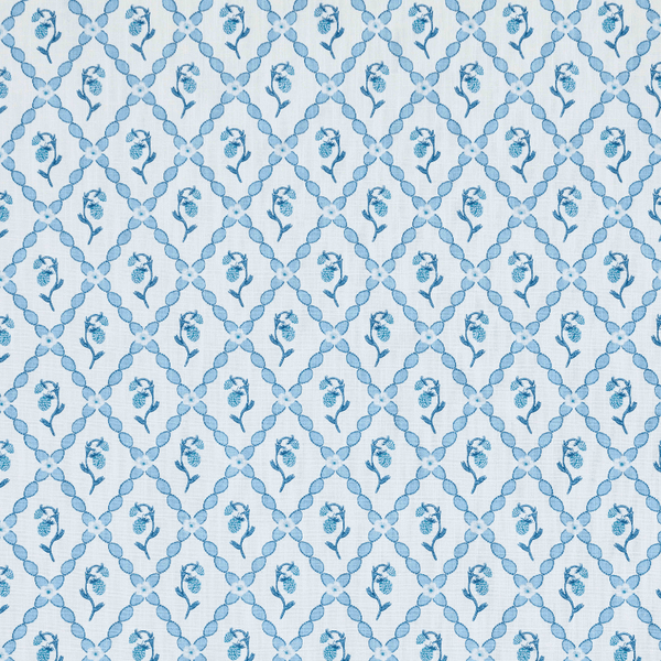 Wild Strawberry Trellis Fabric