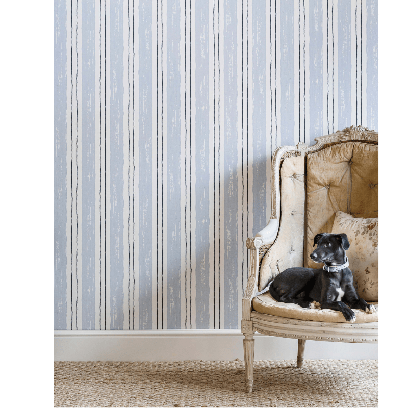 Painter's Stripe Wallpaper