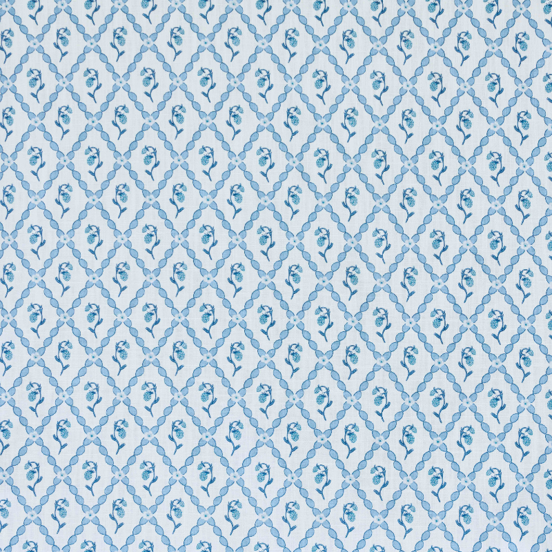 Wild Strawberry Trellis Fabric