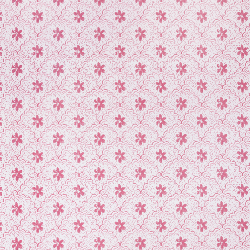 Daisy Scallops Wallpaper