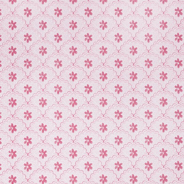 Daisy Scallops Wallpaper