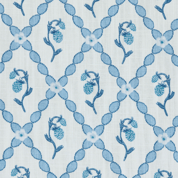 Wild Strawberry Trellis Fabric
