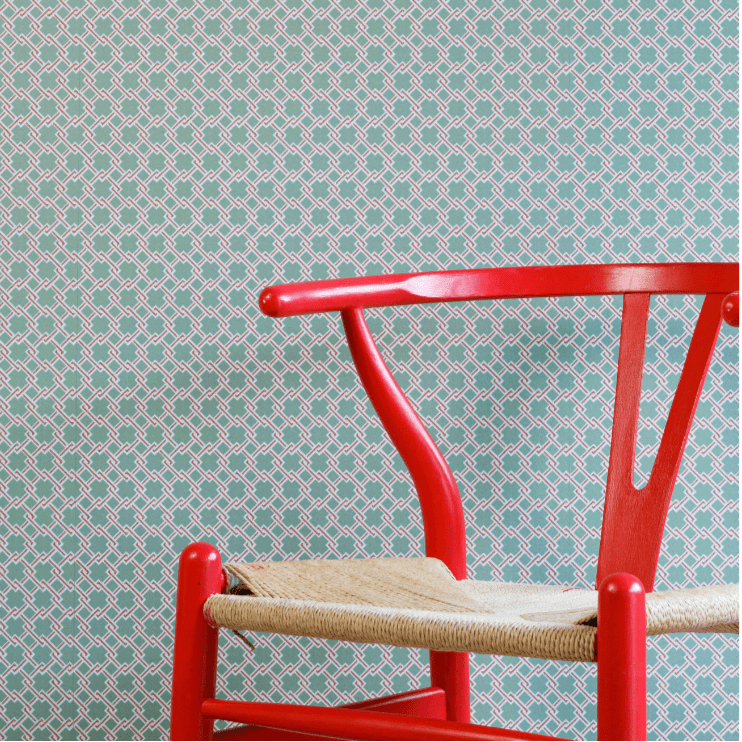 Lattice Cane Wallpaper