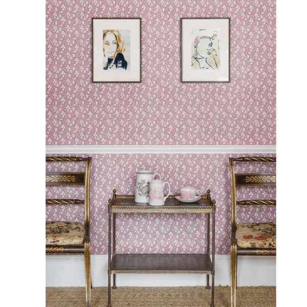 Calico Wallpaper Collaboration With Burleigh