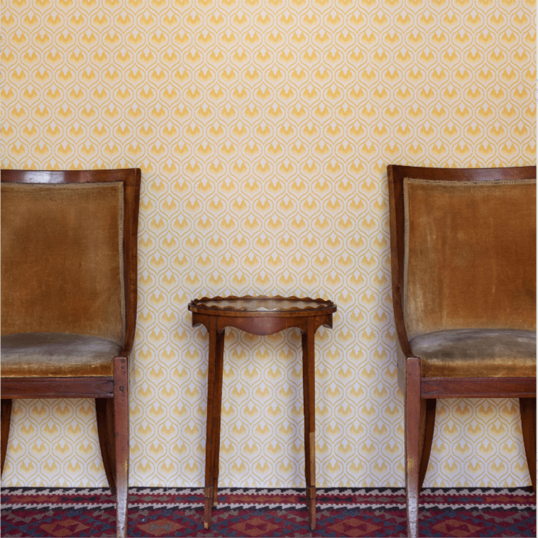 Ikat Heart Wallpaper