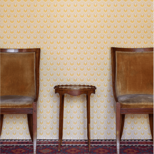 Ikat Heart Wallpaper