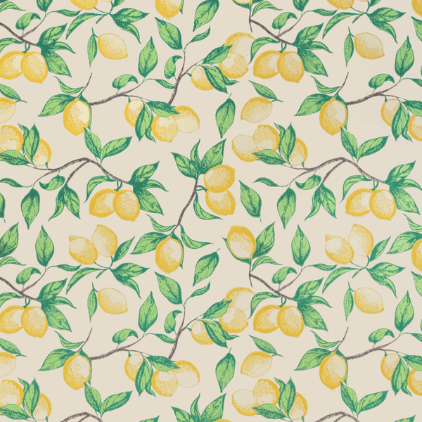 Capri Lemons Wallpaper