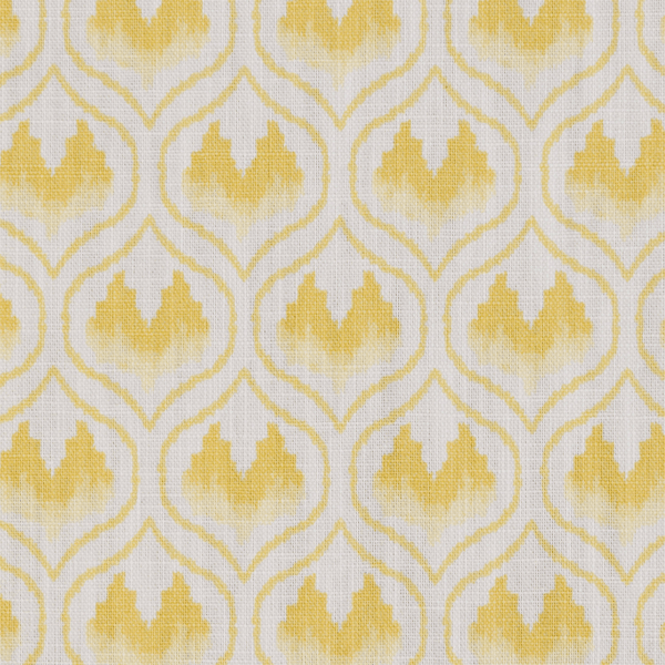 Ikat Heart Fabric