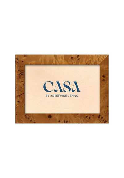 Bird's Eye Maple Style Marquetry Frame 6x4" - Casa by Josephine Jenno