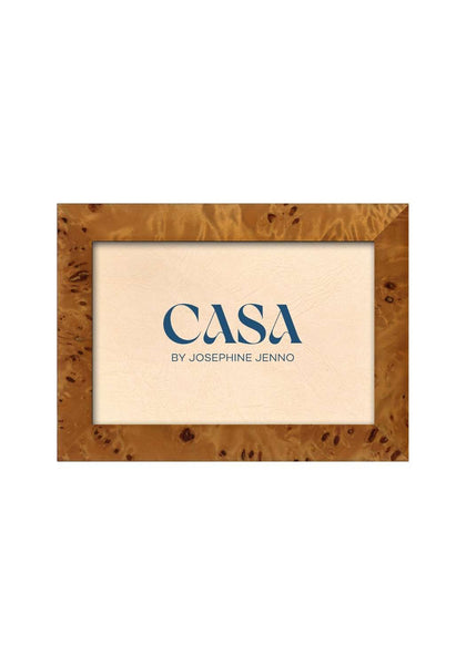 Bird's Eye Maple Style Marquetry Frame 6x4" - Casa by Josephine Jenno