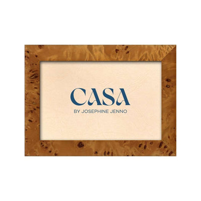 Bird's Eye Maple Style Marquetry Frame 6x4" - Casa by Josephine Jenno