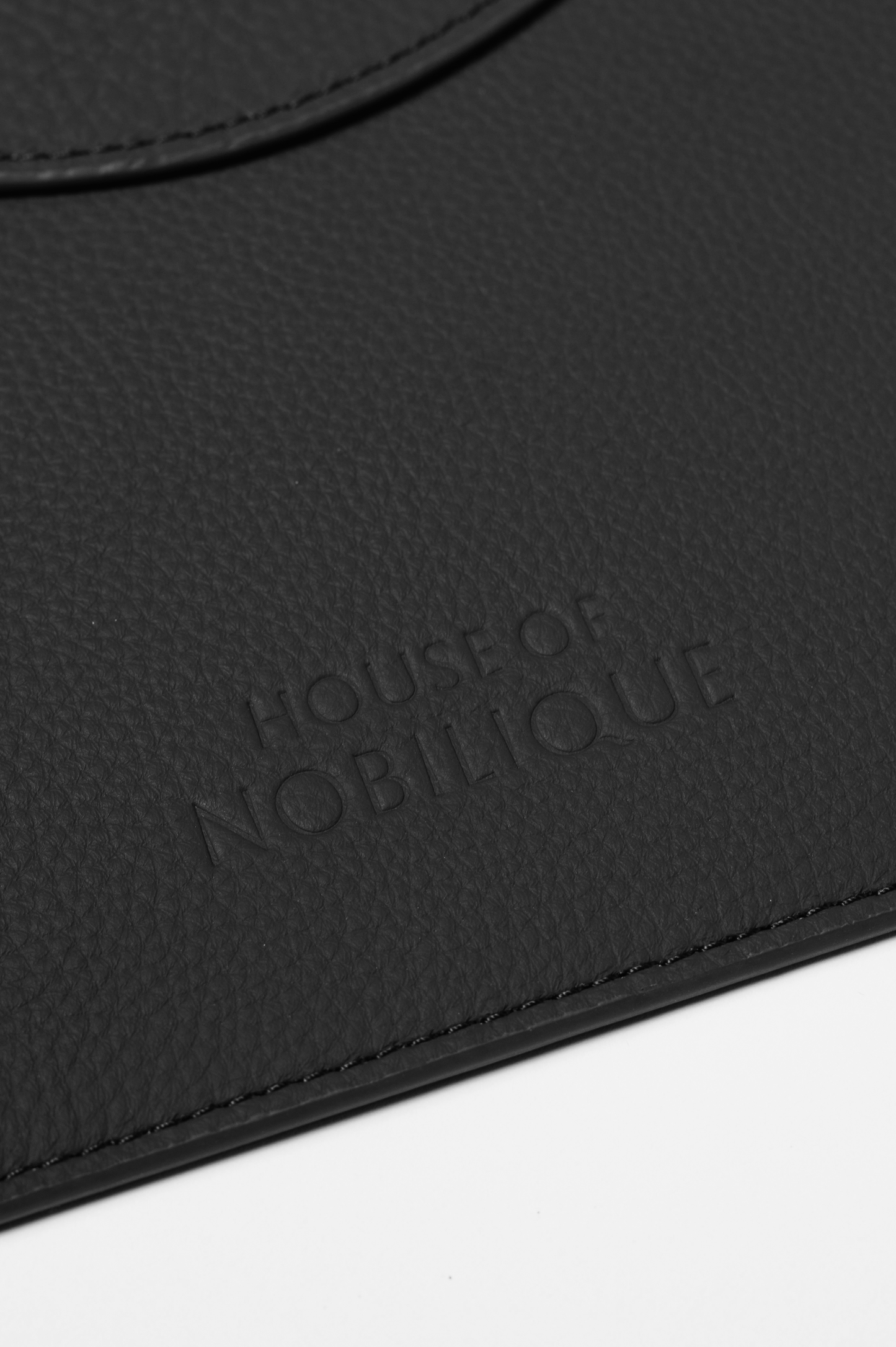 The Leather Envelope Sleeve Black