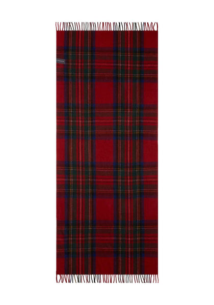 Blankets and throws Gorgeous Wool Throw Blanket in Stewart Royal Tartan