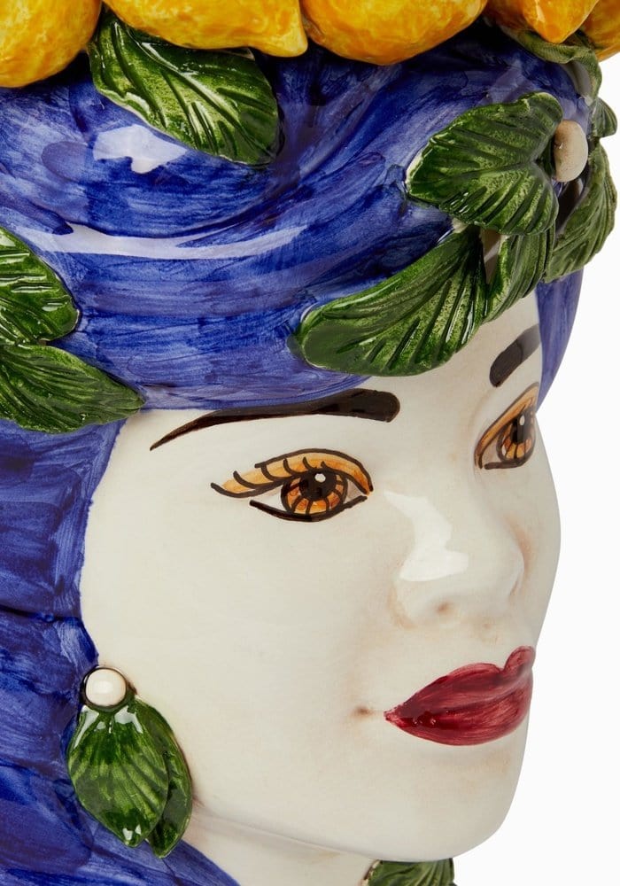 Blu Lemon (Not the White Lotus Variety) Bust Statue - Casa by Josephine Jenno