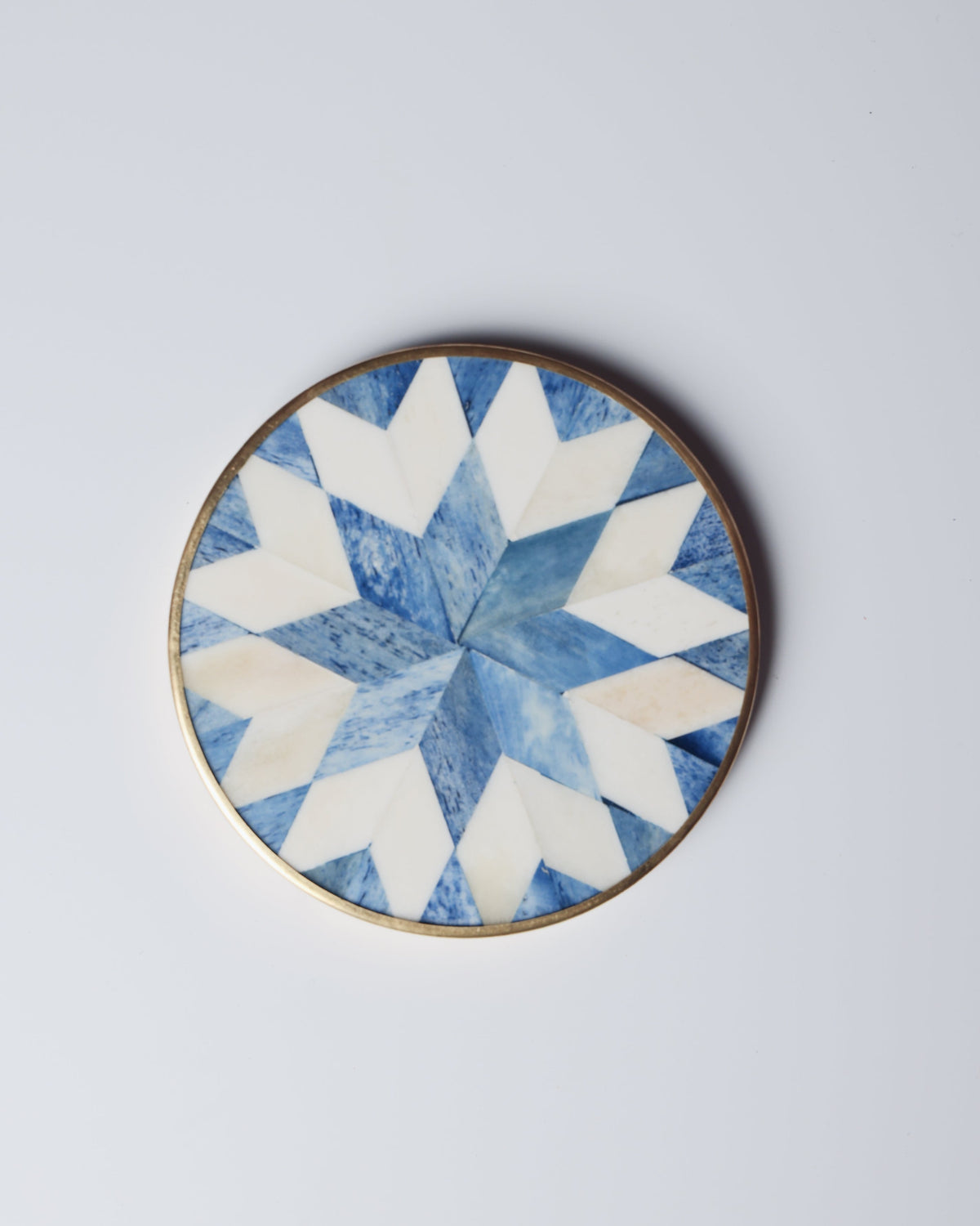 Set of 4 Star Coasters – Blue #color_blue