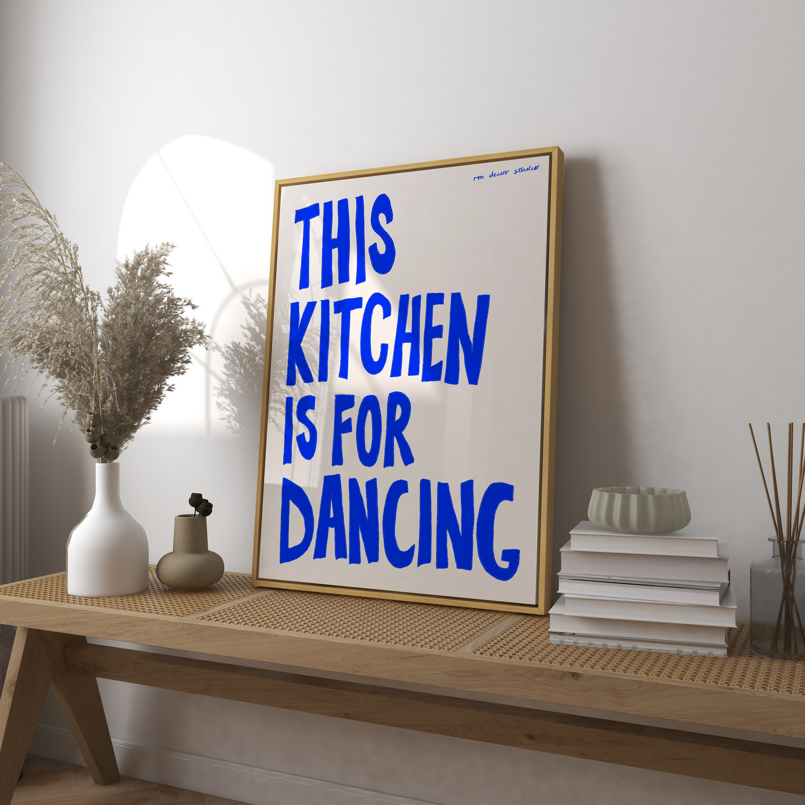 This Kitchen Is For Dancing Print