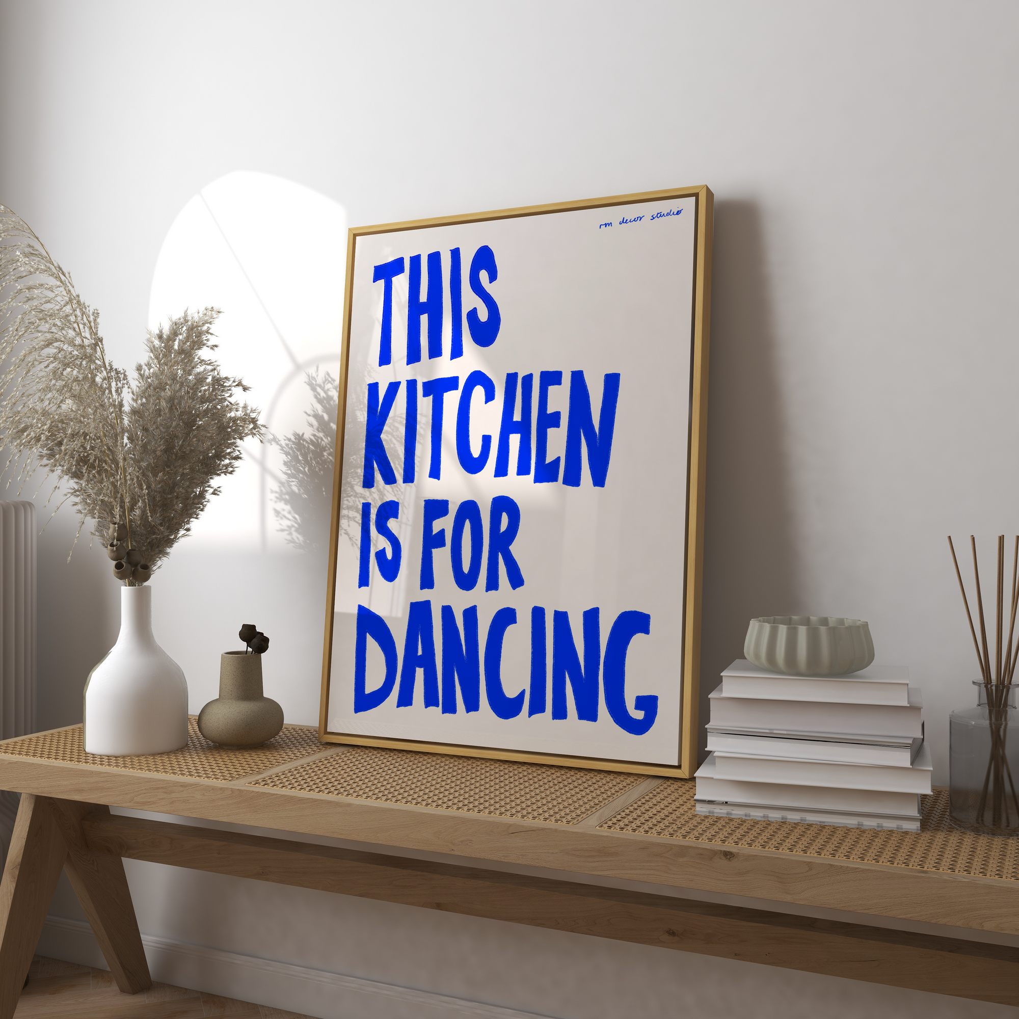 This Kitchen Is For Dancing Print