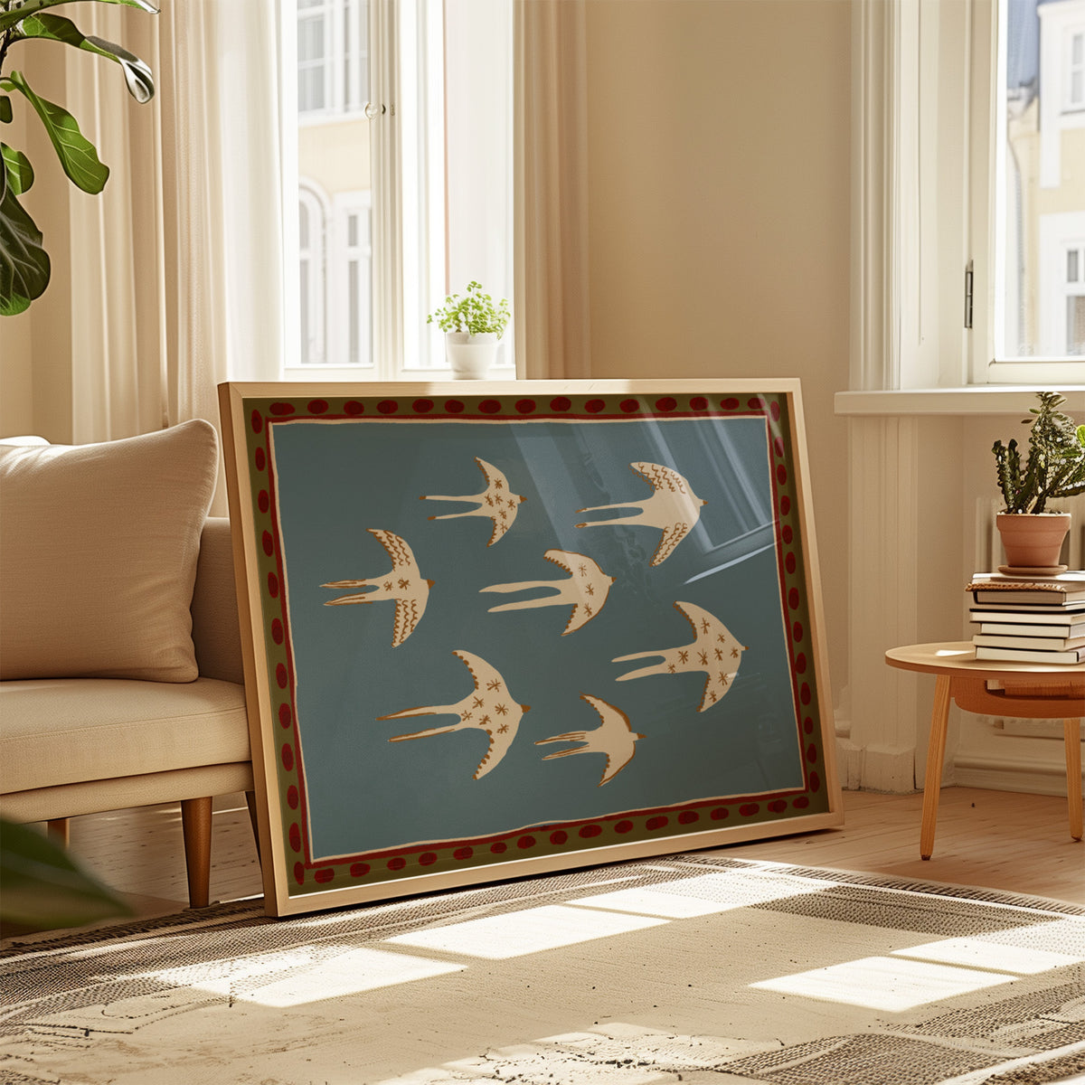 To Bluer Skies' Print