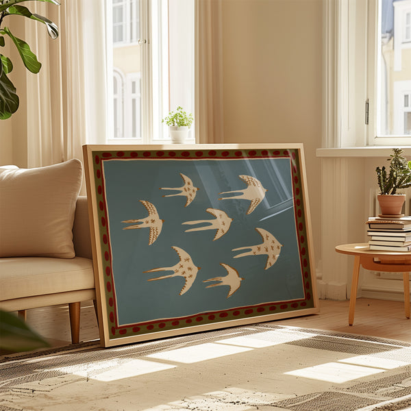 To Bluer Skies' Print