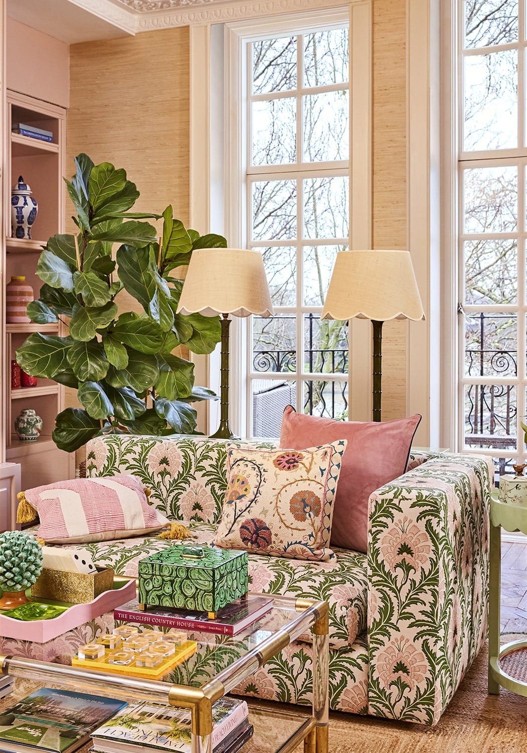Blush Meridian Cushion Cover - Casa by Josephine Jenno