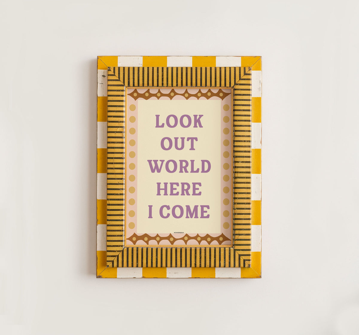 Look Out World Children's Print