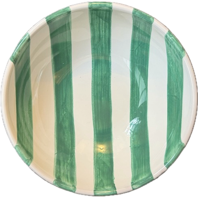 Rayure Bowl Light Green - 14cm