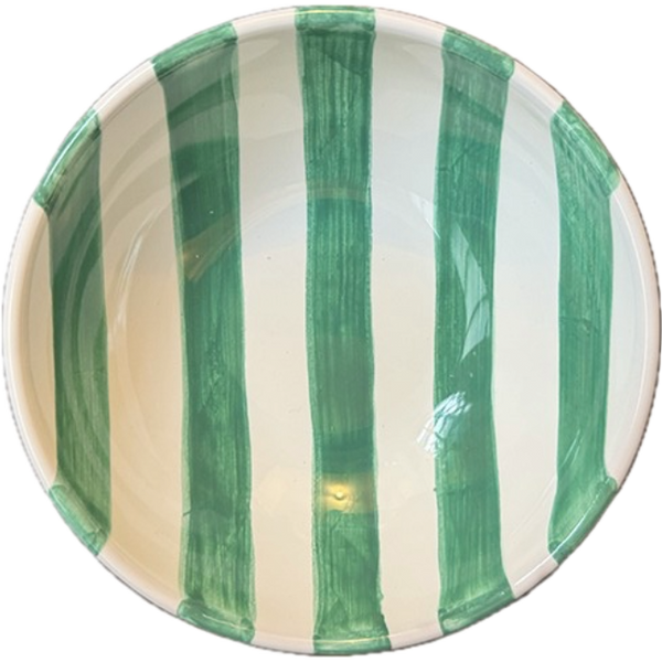 Rayure Bowl Light Green - 14cm
