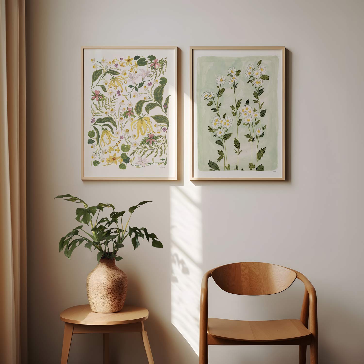 botanical whisper x mint meadow fine art prints 