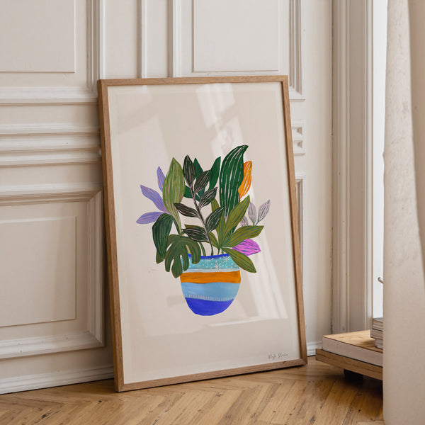 Botanical Bird of Paradise Limited Edition Print