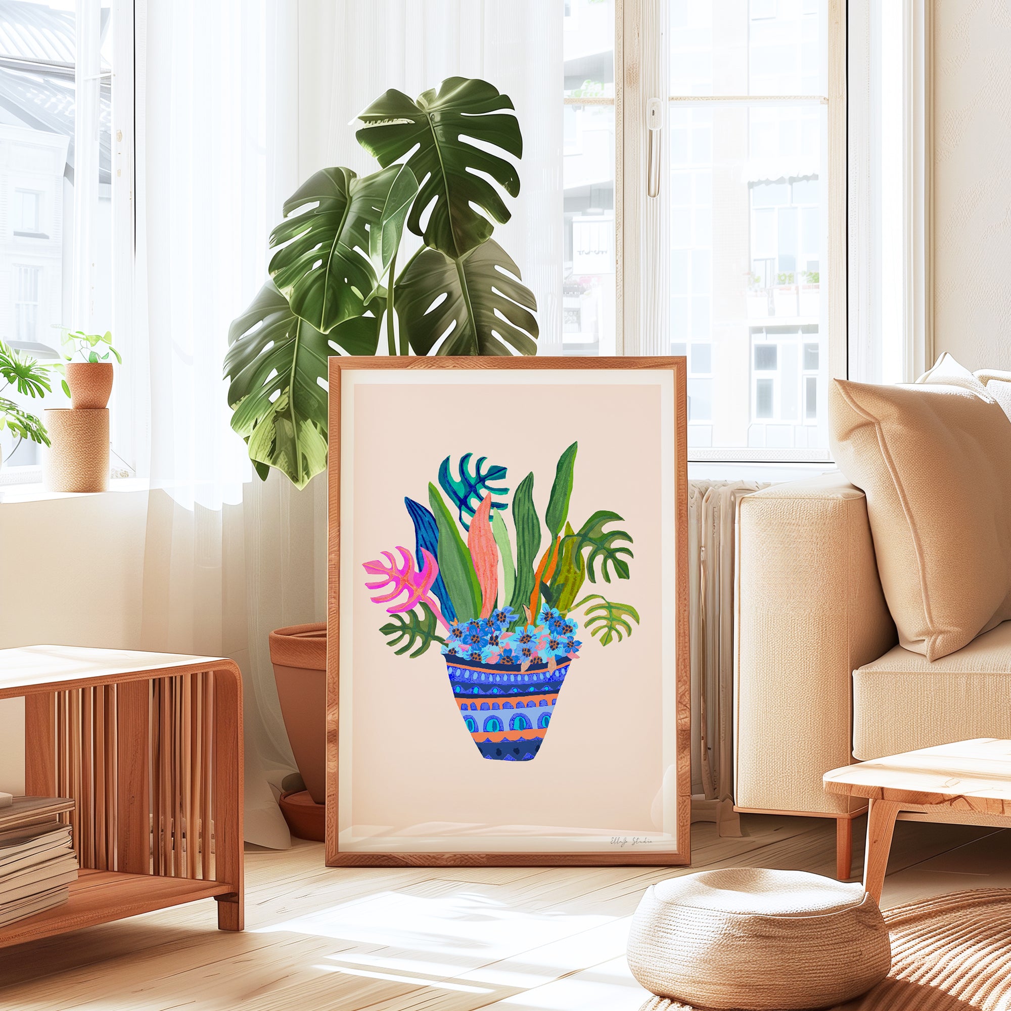 Botanical Monstera Limited Edition Art Print