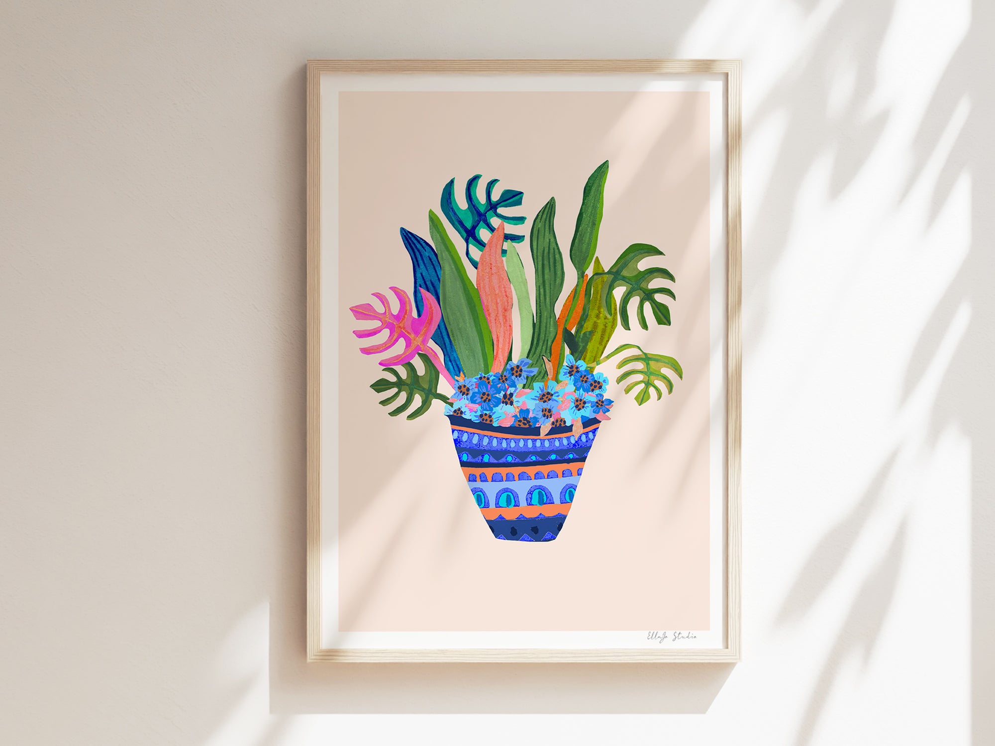 Botanical Monstera Limited Edition Art Print