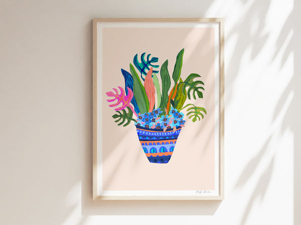 Botanical Monstera Limited Edition Art Print