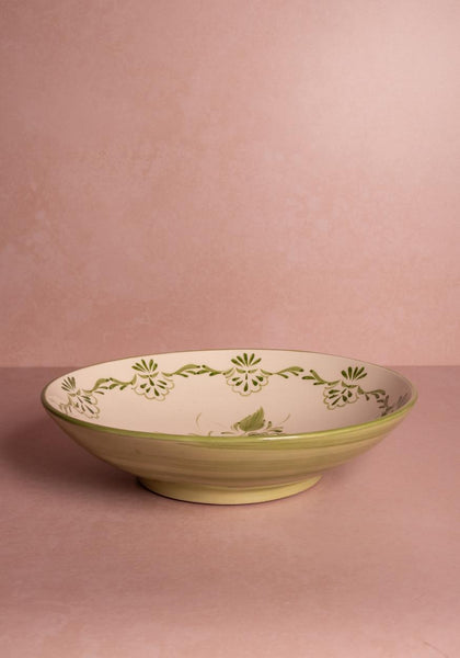 Cara Shell Pasta Bowl, Green