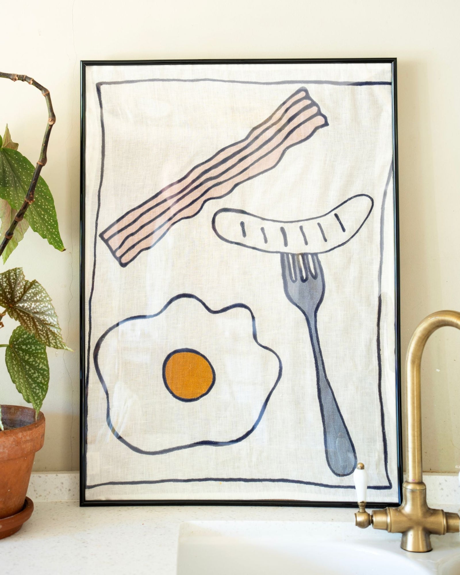 breakfast tea towel amuse la bouche