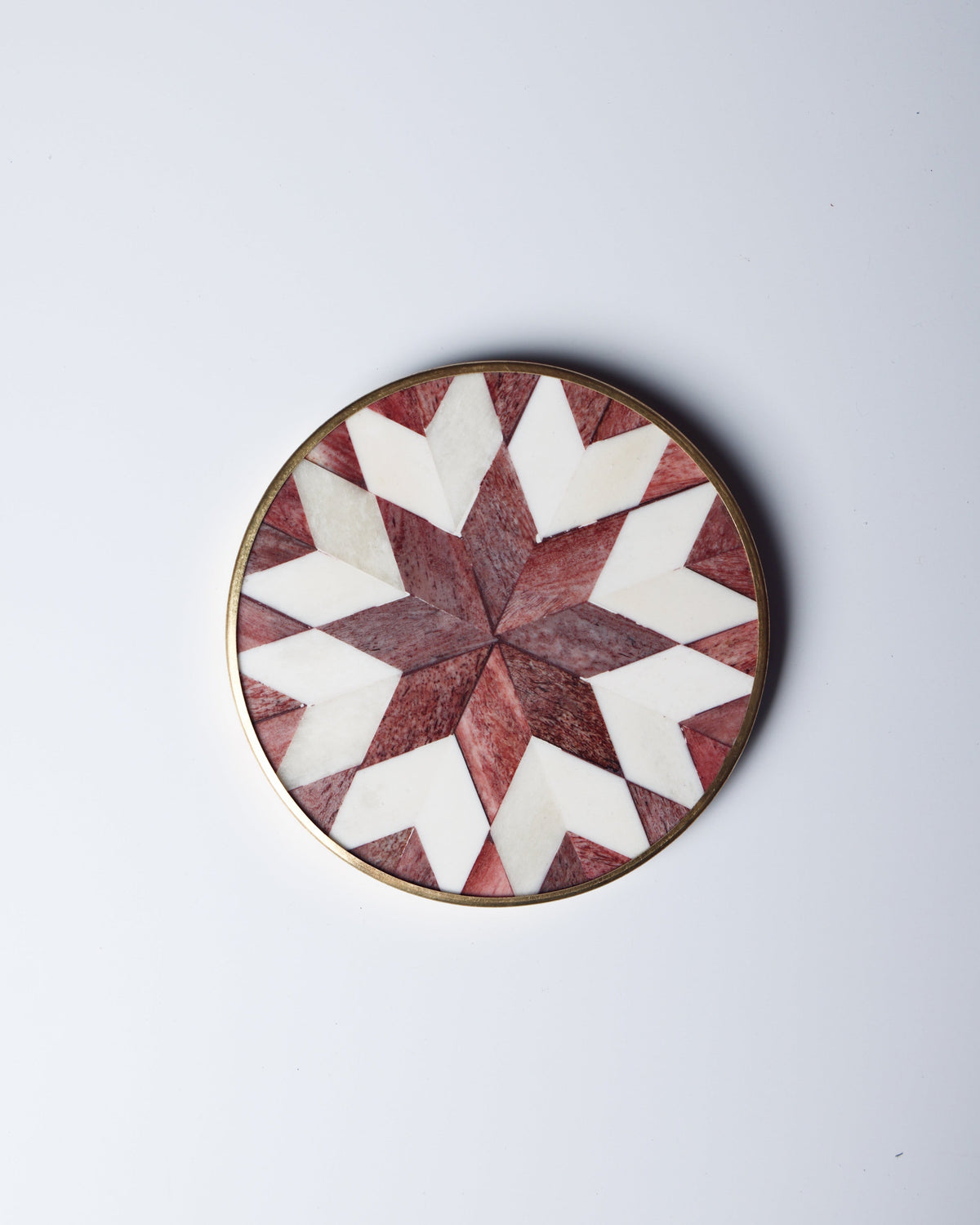 Set of 4 Star Coasters – Chocolate #color_chocolate
