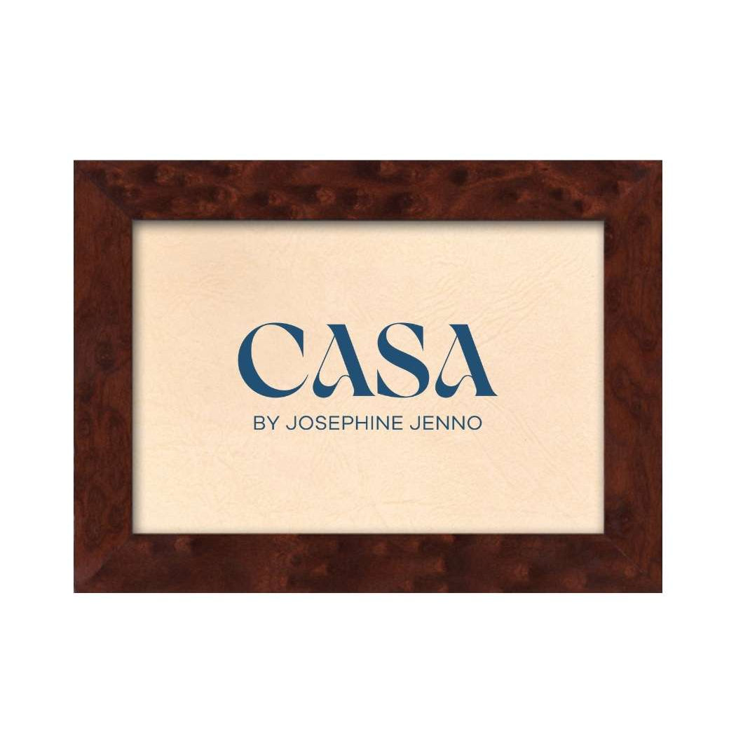 Brown Wooden Photo Frame 7x5" - Casa by Josephine Jenno