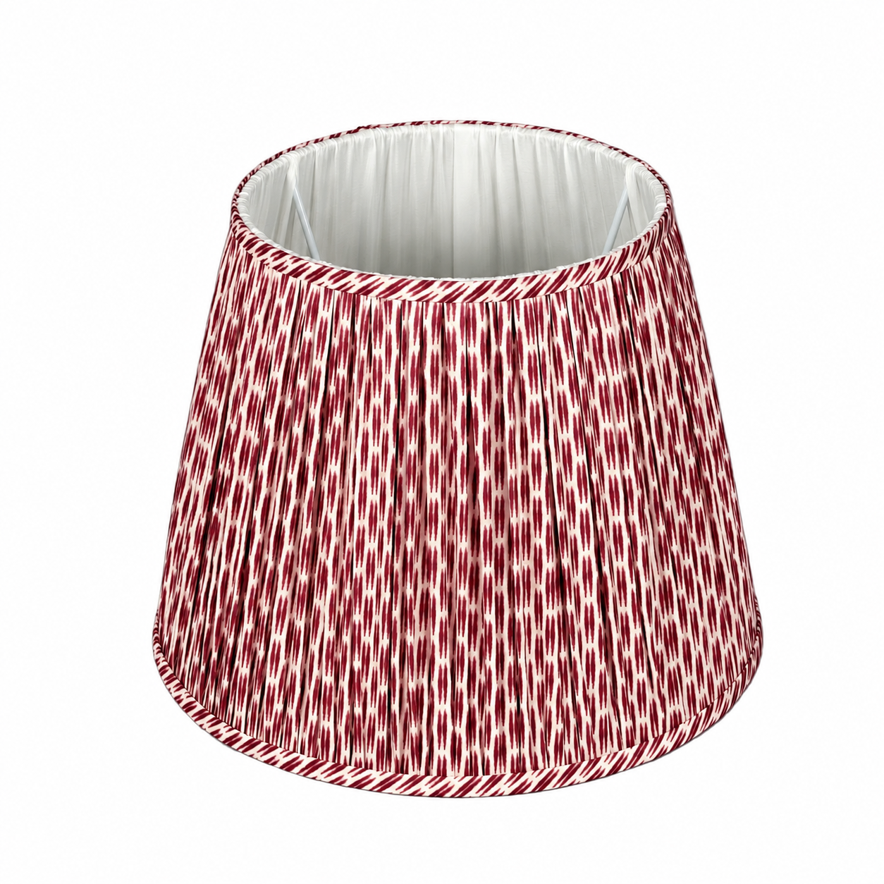 Lampshade Burgundy Ikat Extra Large