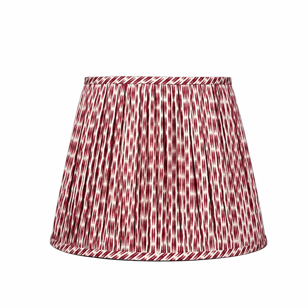 Lampshade Burgundy Ikat Extra Large