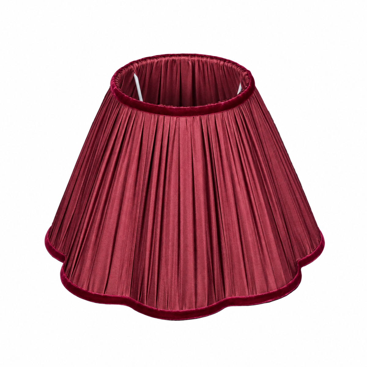 Lampshade Burgundy Blossom Large