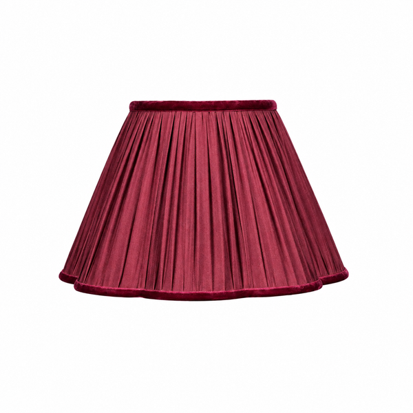 Lampshade Burgundy Blossom Large
