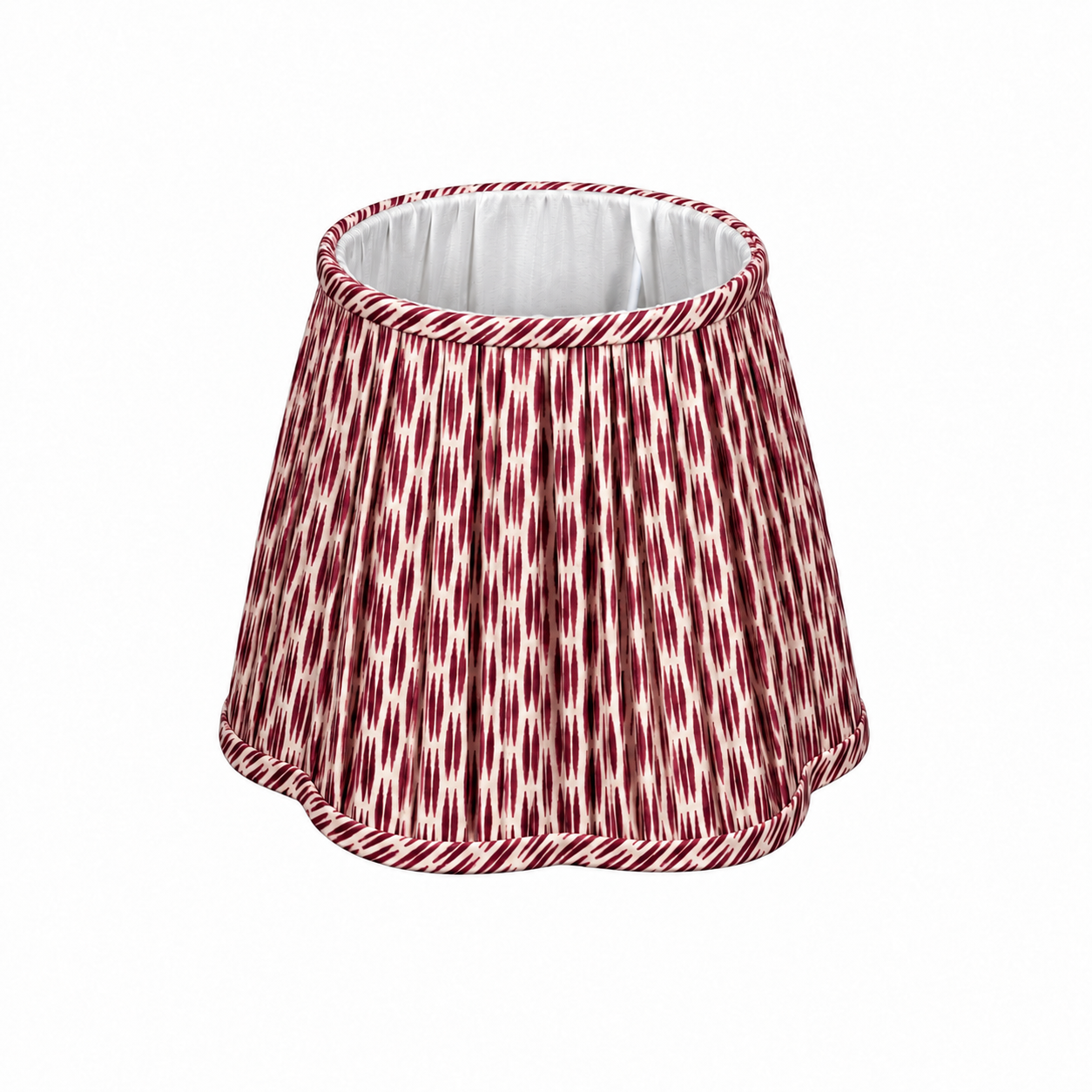Lampshade Burgundy Ikat Medium