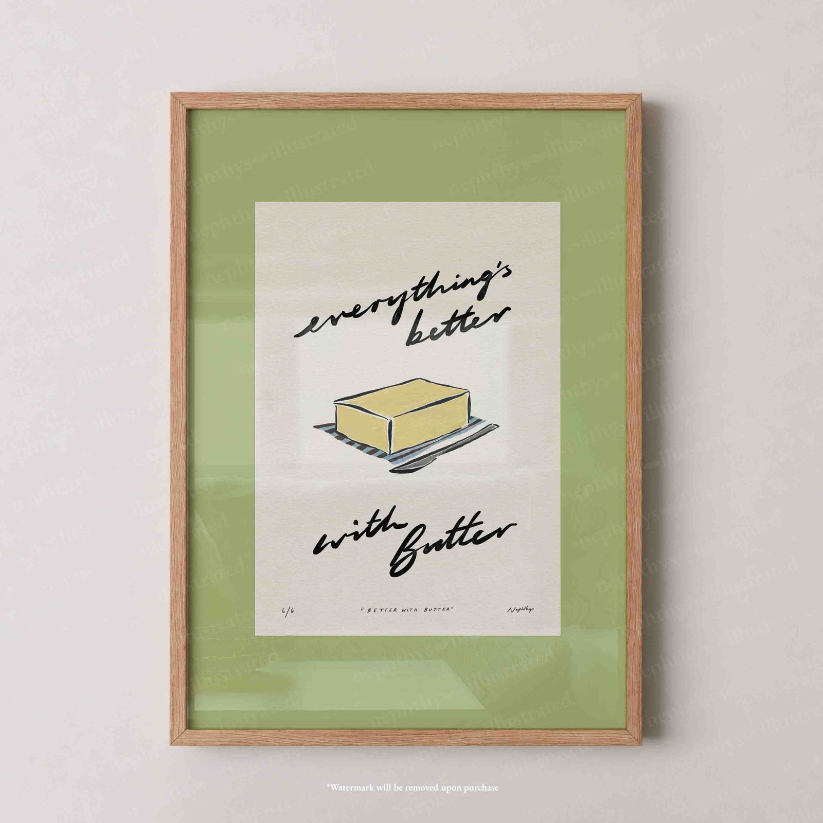 Everything’s Better with Butter Print