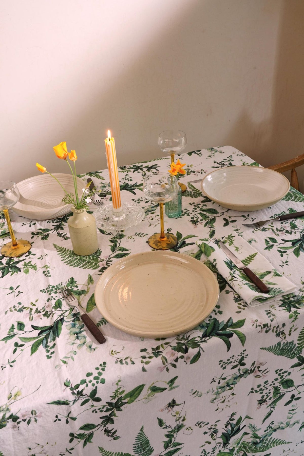 Eden Linen Tablecloth