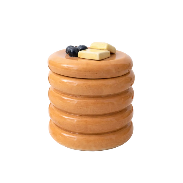 Pancake Stack Storage Jar - Casa Amarosa