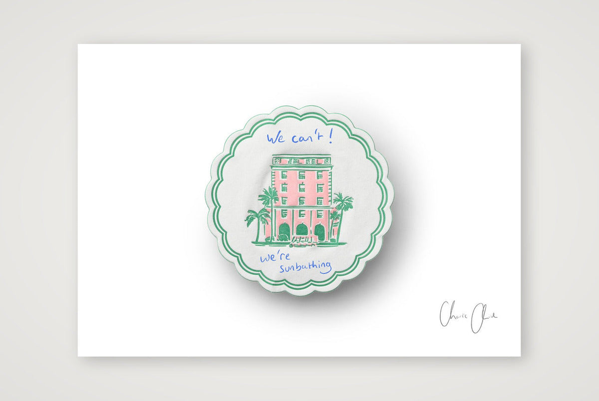 Coaster at The Colony — A4 (30×21cm, 12×8") Print only